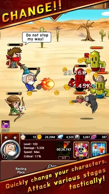 Hero C : Legend of Heroes screenshot
