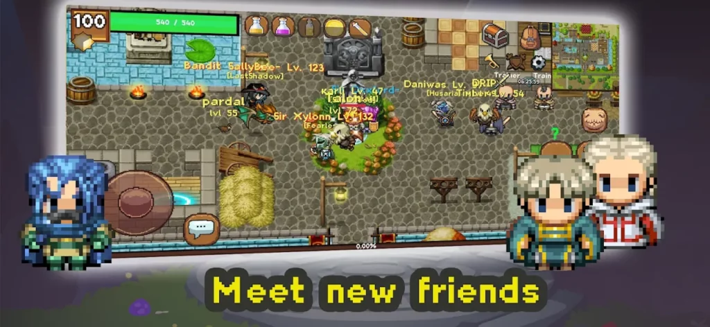 ⚔️Sword of Legacy - MMORPG - RPG - MMO - Retro screenshot