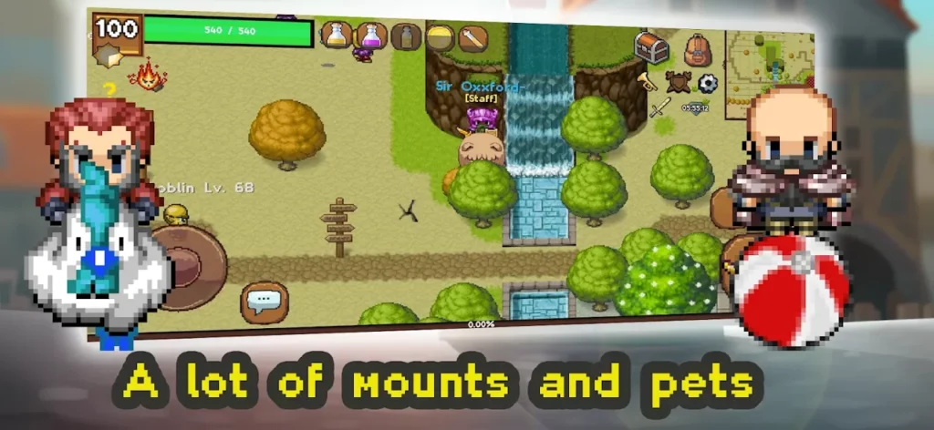 ⚔️Sword of Legacy - MMORPG - RPG - MMO - Retro screenshot