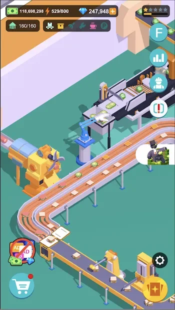 Super Factory-Tycoon Game screenshot