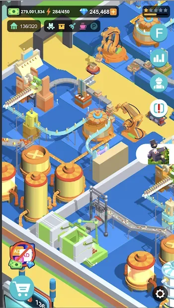Super Factory-Tycoon Game screenshot