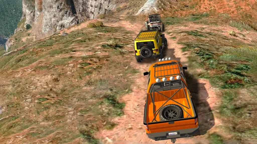 Offroad Car Driving 4x4 Jeep Car Racing Games 2021 screenshot