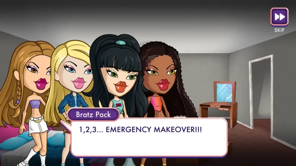 Bratz Total Fashion Makeover screenshot