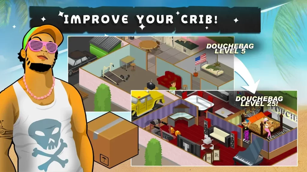 Broworld - A Douchebag Adventure Simulation screenshot