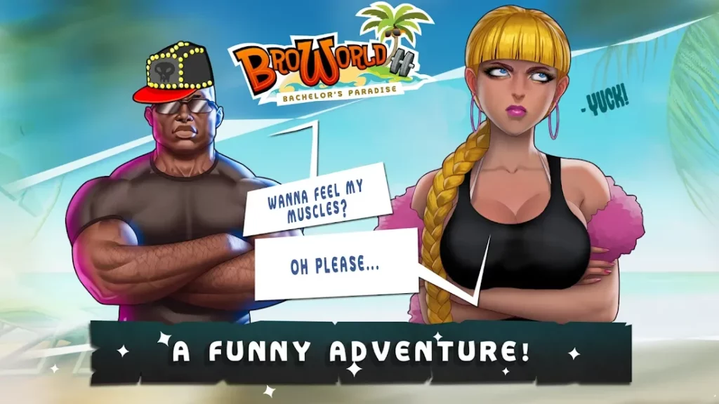 Broworld - A Douchebag Adventure Simulation screenshot