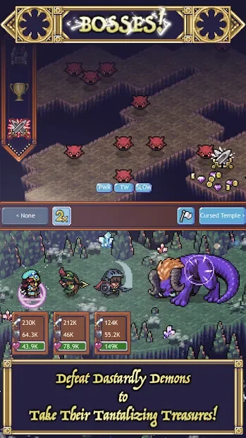Cave Heroes: Idle Dungeon Crawler screenshot