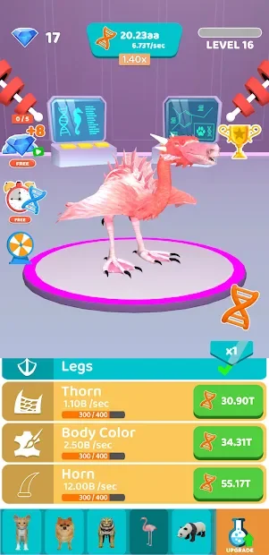 Idle Animal Evolution screenshot