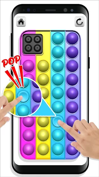 pop it popop fidget toys push poppet anti anxiety screenshot