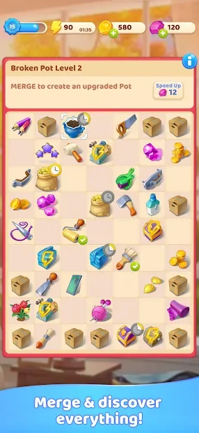 Merge Decor — построй свой дом мечты screenshot