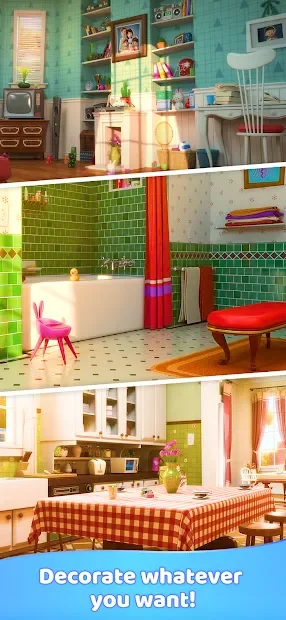 Merge Decor — построй свой дом мечты screenshot