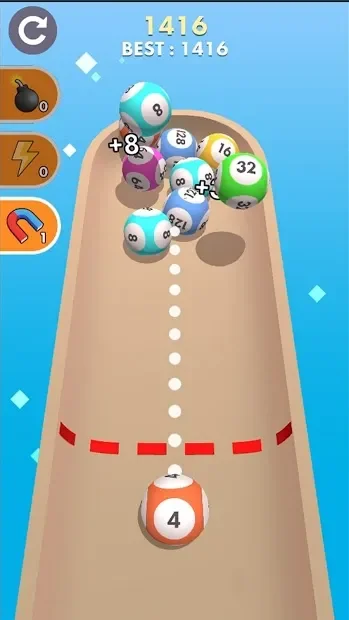 Ballers 2048 screenshot