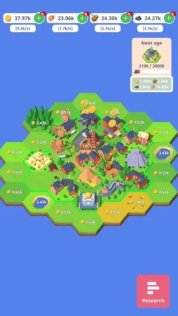 Idle Nation Leader screenshot