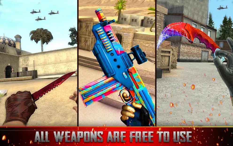 Real Commando Strike - FPS Shooting Game (NO ADS) screenshot