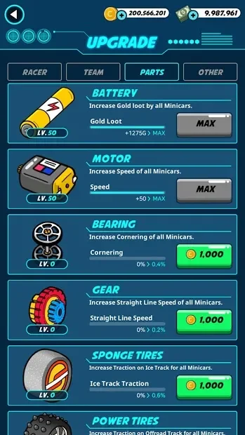 Merge Racer : Idle Merge Game screenshot