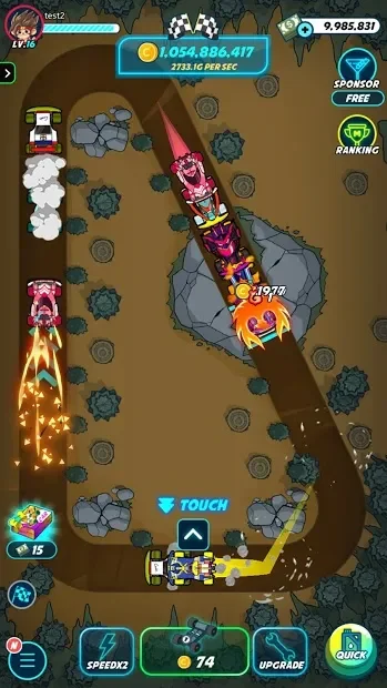 Merge Racer : Idle Merge Game screenshot