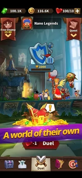 Nano Legends screenshot