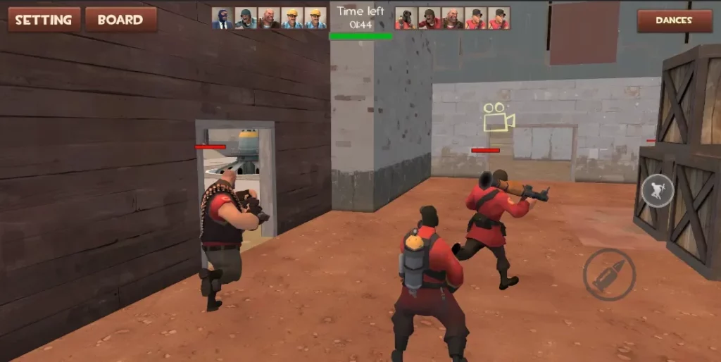 Teams of Fortress 2 Emulator on Mobile screenshot