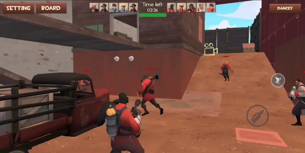 Teams of Fortress 2 Emulator on Mobile screenshot