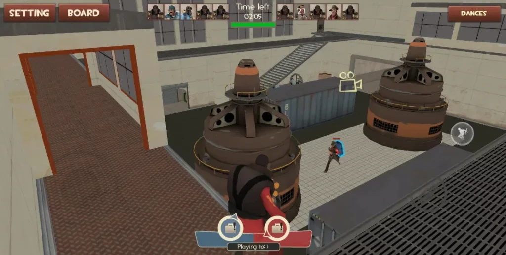 Teams of Fortress 2 Emulator on Mobile screenshot