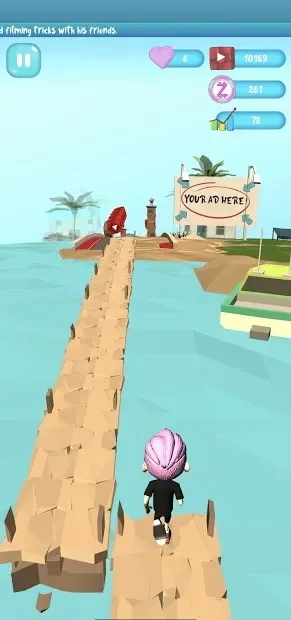 Vlogger Run screenshot