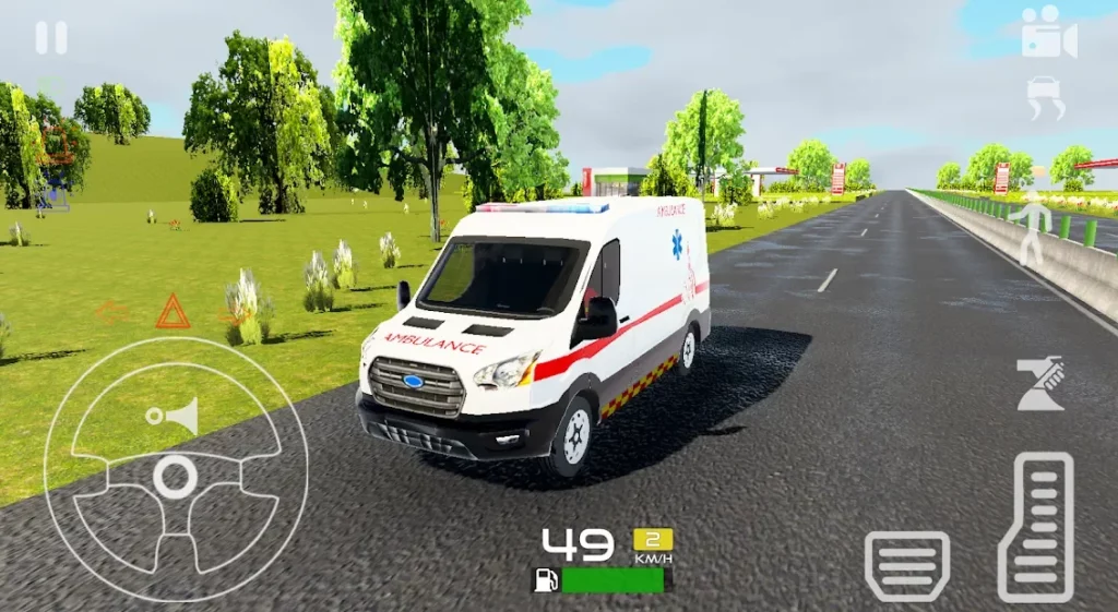 Ambulance Simulator 2021 - Emergency Van Minibus screenshot