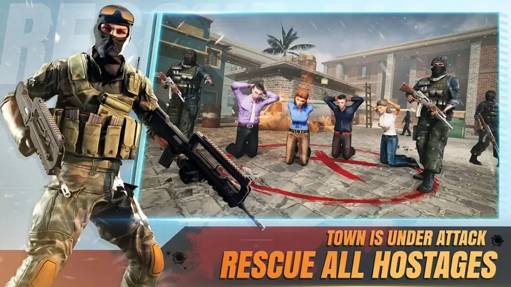 Modern Action Warfare: Offline экшены 2021 screenshot