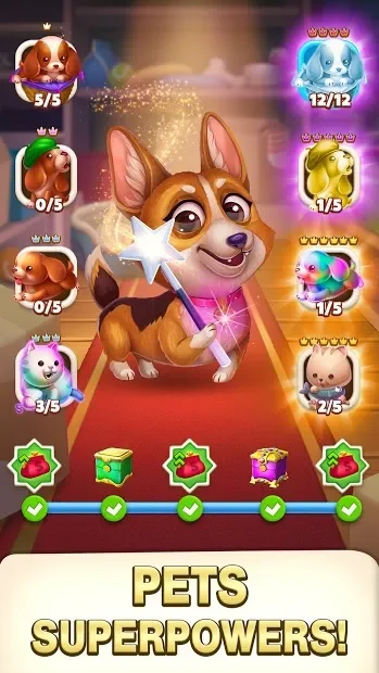 Solitaire Pets Adventure screenshot