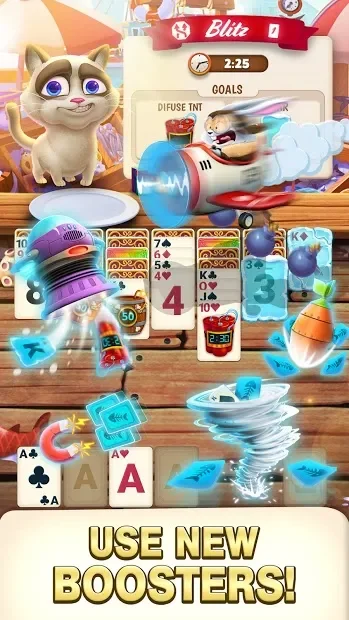 Solitaire Pets Adventure screenshot