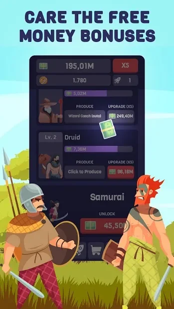 Idle Warrior Tycoon - Idle Clicker Game screenshot