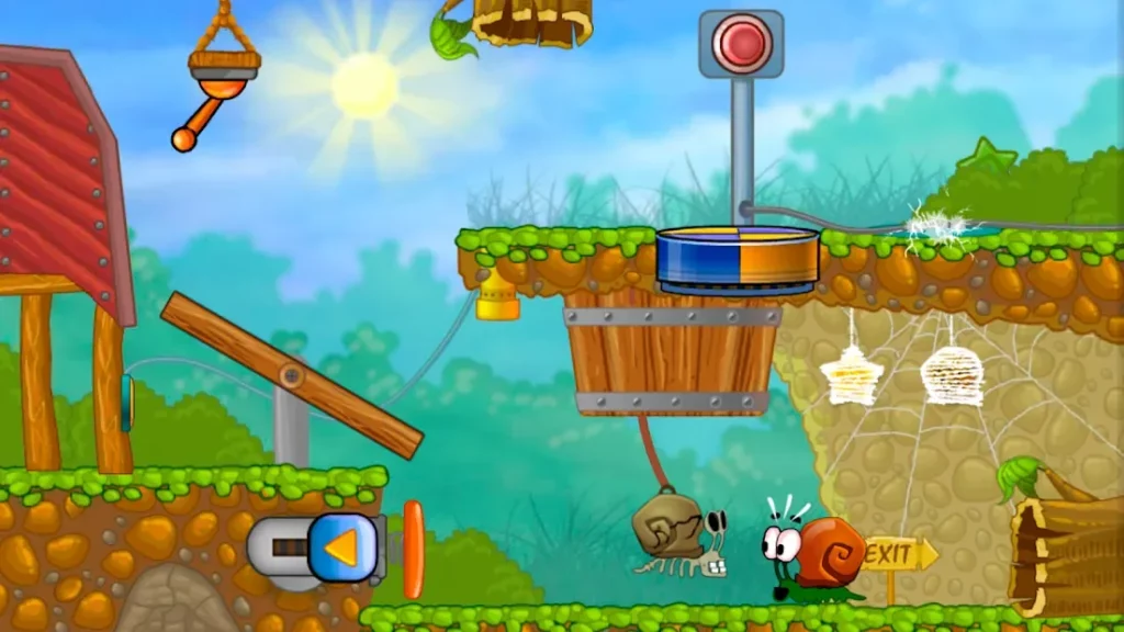 Улитка Боб 1: Яркая Мобильная Игра Для Всей Семьи screenshot
