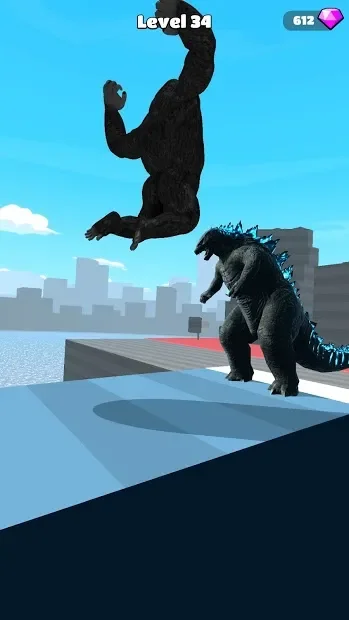 Kaiju Run screenshot