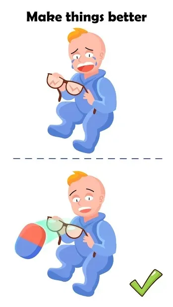 Easy Eraser: Rub out! Puzzle game screenshot