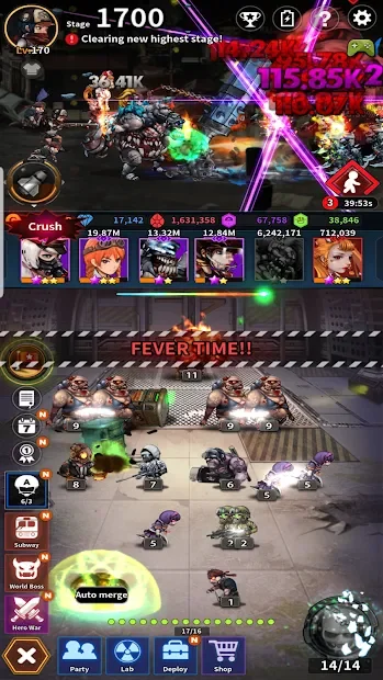 Zombi Nation : idle RPG screenshot