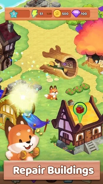 Critter Coast: Merge Adventure screenshot