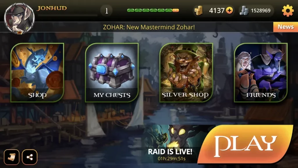 Legendary DXP Deckbuilding Game screenshot