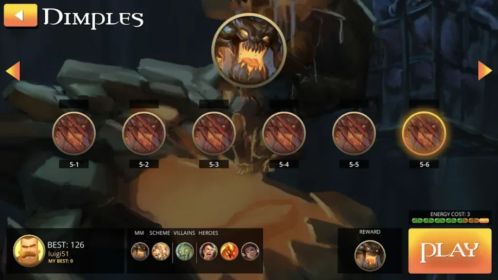 Legendary DXP Deckbuilding Game screenshot
