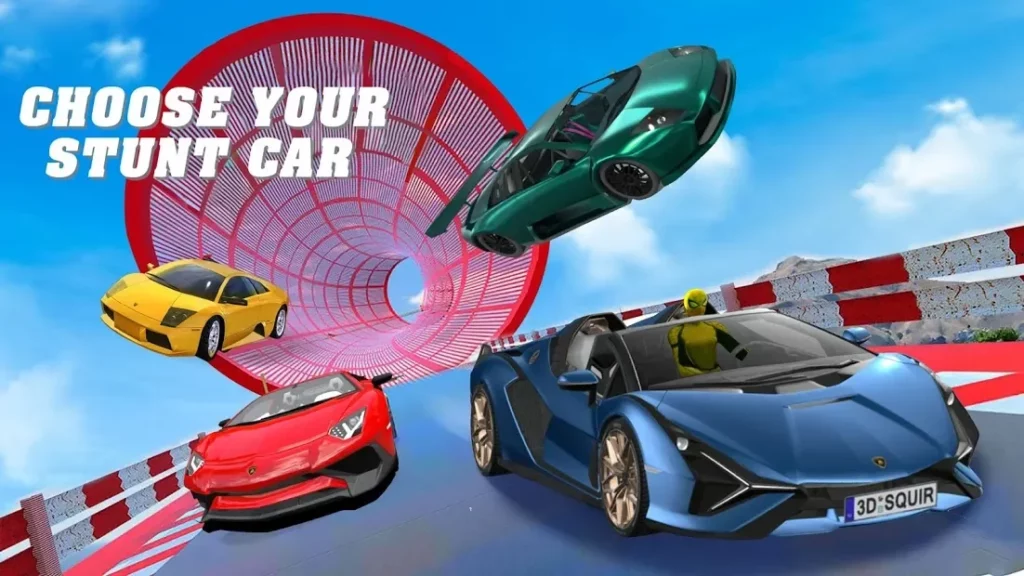 Superhero Car Stunts - Racing Car Games screenshot