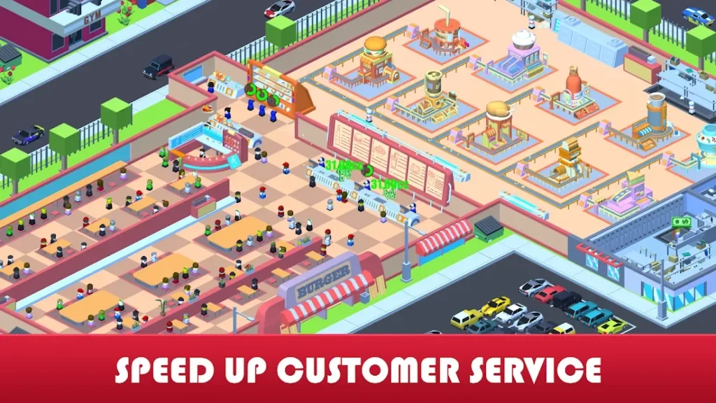 Idle Fast Food Tycoon screenshot
