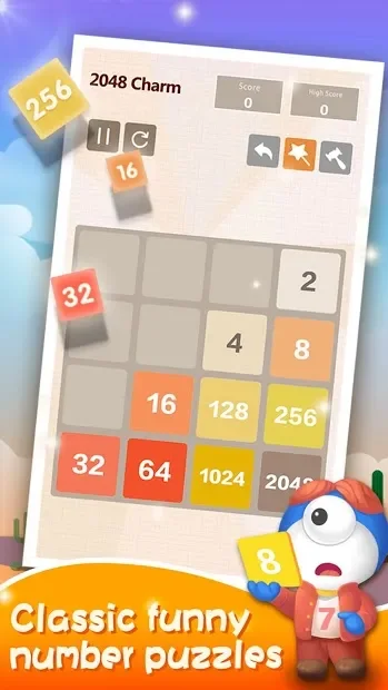 2048 Очарование: классический & Новые игры 2048 screenshot