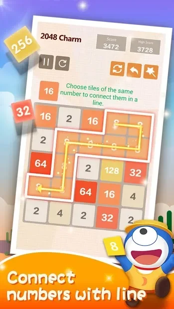 2048 Очарование: классический & Новые игры 2048 screenshot