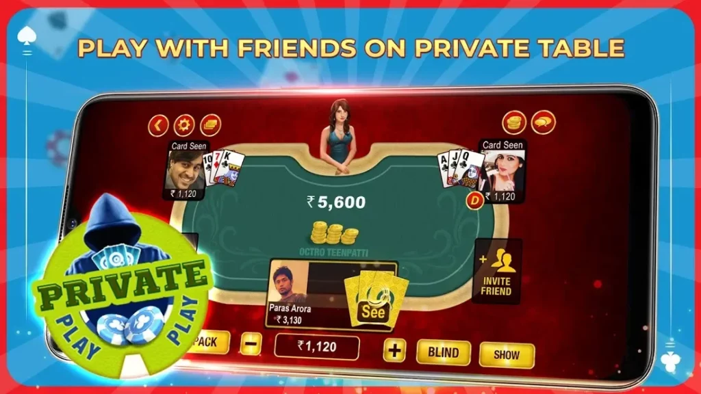 Teen Patti by Octro - Real 3 Patti Game screenshot