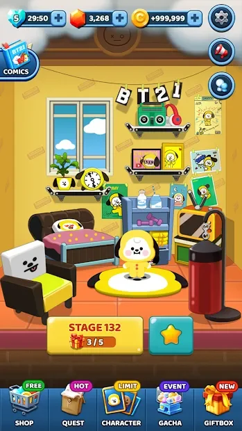 PUZZLE STAR BT21 screenshot