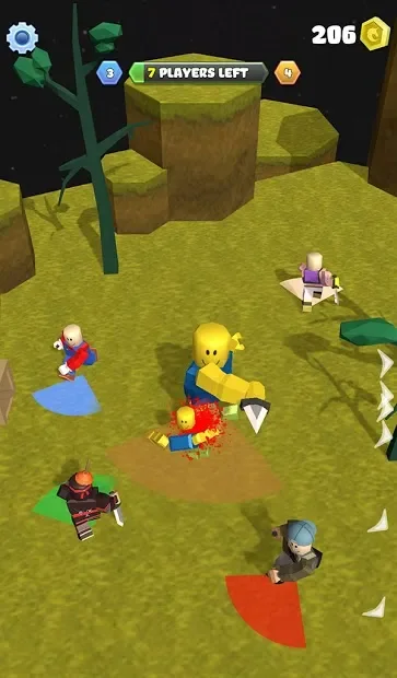 Roblock Smashers - Survival io game screenshot