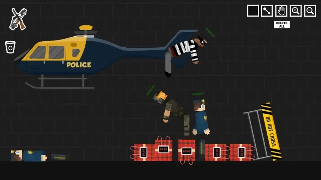 Policeman Jail Playground: Ragdoll Thief screenshot