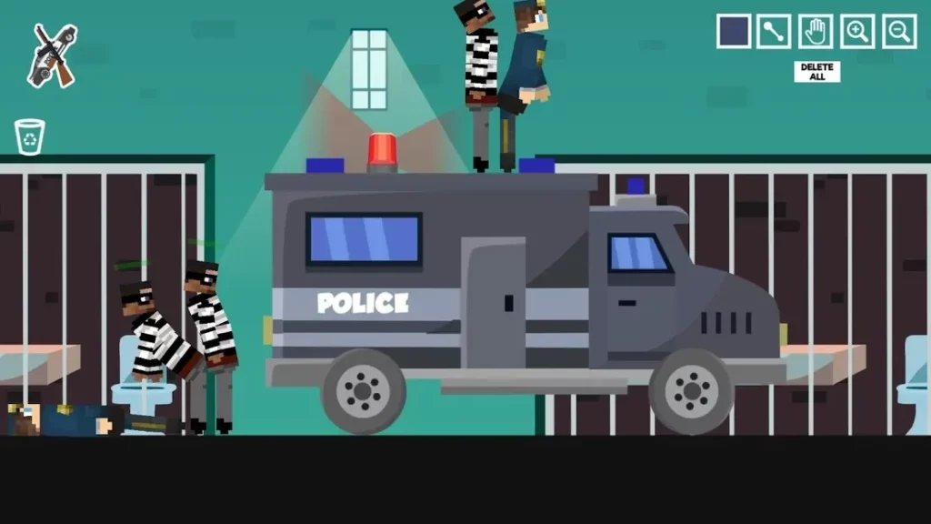 Policeman Jail Playground: Ragdoll Thief screenshot