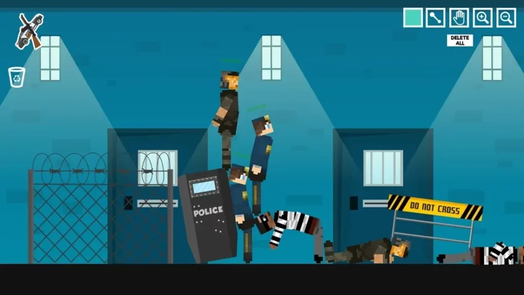 Policeman Jail Playground: Ragdoll Thief screenshot