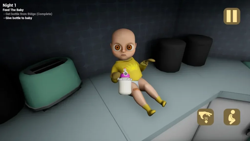 Младенчик в желтом screenshot