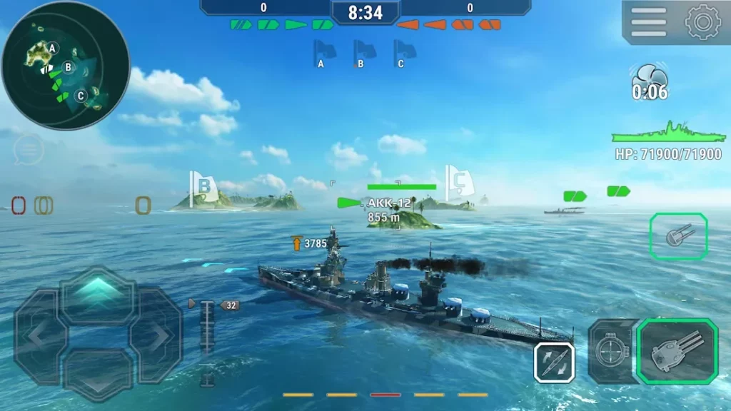 Warships Universe: Naval Battle screenshot