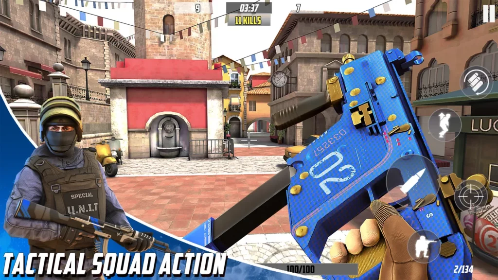 Hazmob FPS : Online multiplayer fps shooting game screenshot