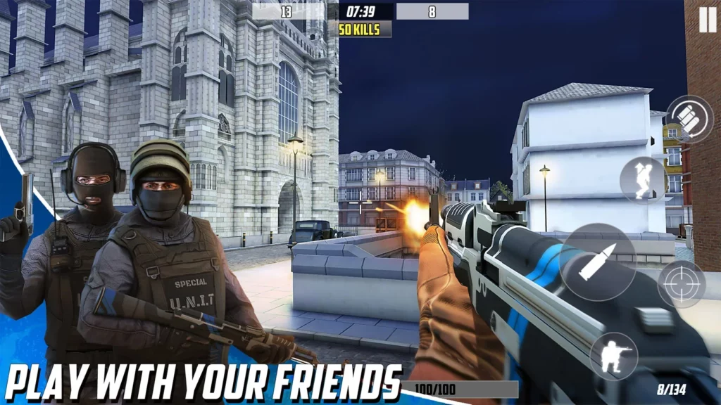 Hazmob FPS : Online multiplayer fps shooting game screenshot